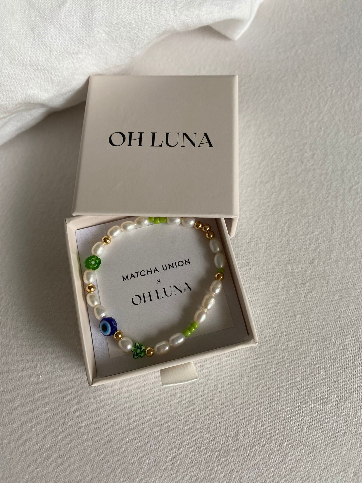 Matcha Magic Armband x Oh Luna