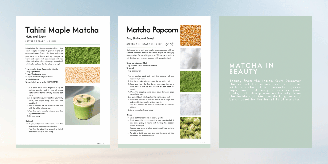 Little eBook of Matcha – ein Guide für den legendären grünen Tee.