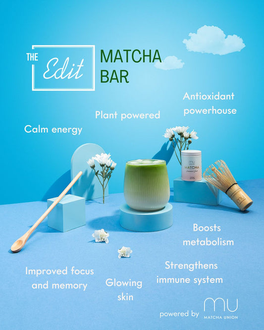 Matcha Union is coming to Dubai in collaboration with The Edit