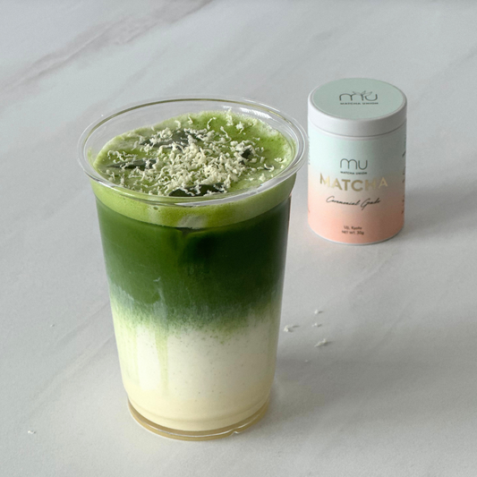 White Chocolate Matcha Latte