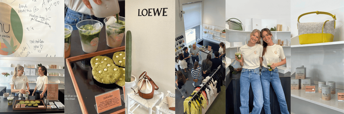 Matcha Union x The Square Berlin x Paula Loewe Ibiza Pop-Up: A Day of Sunshine, Smiles, and Sip-worthy Matcha!