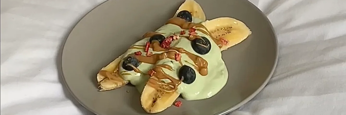 Matcha Banana Split