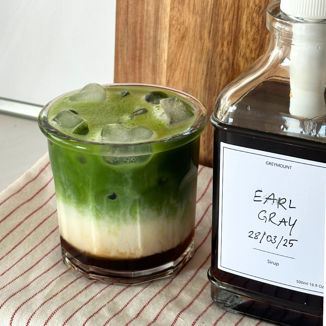 Earl Grey Matcha Latte