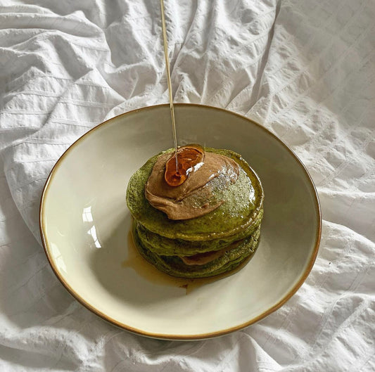 Tay's Matcha Pancakes