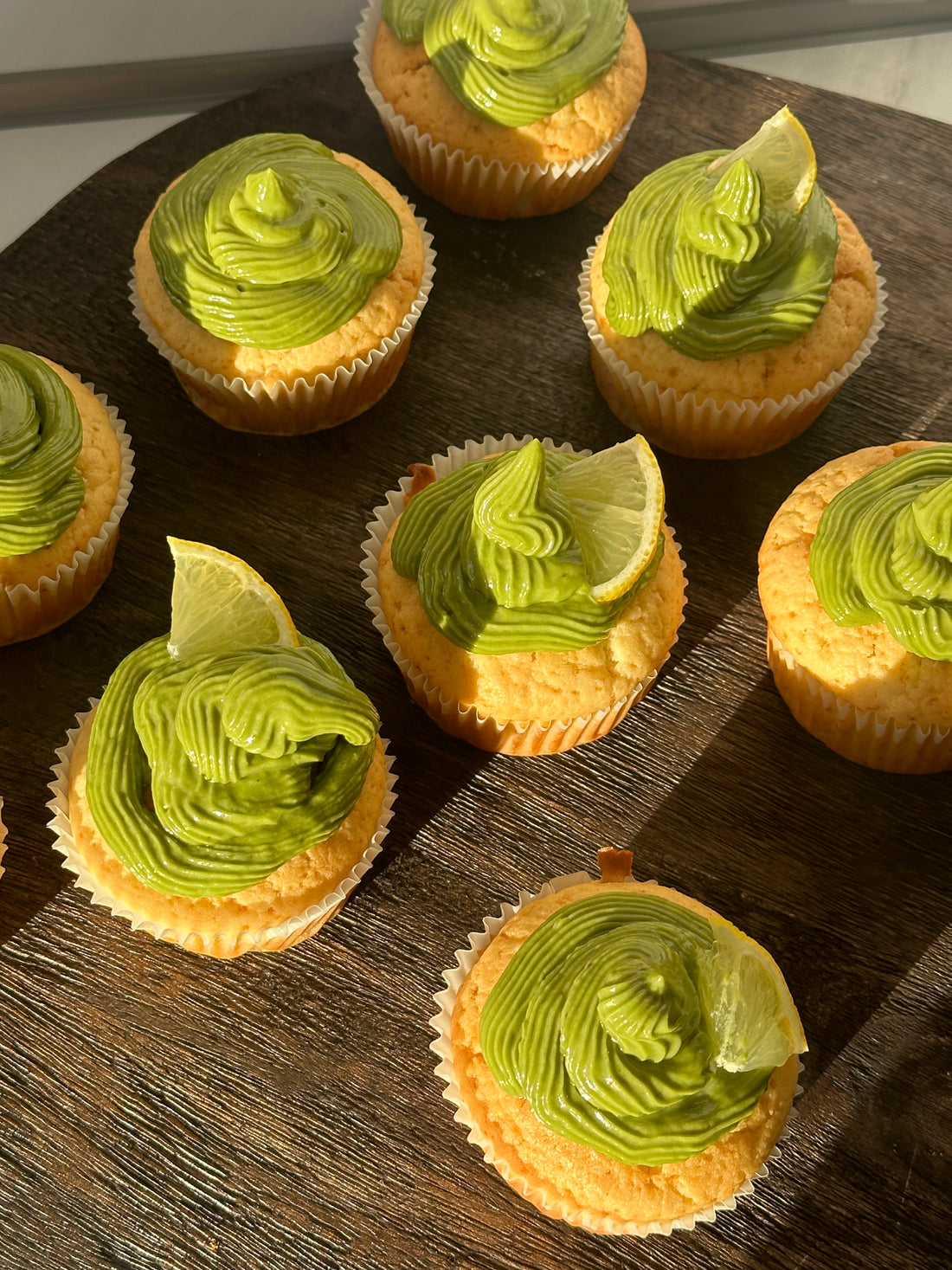 Matcha Lemon Muffins