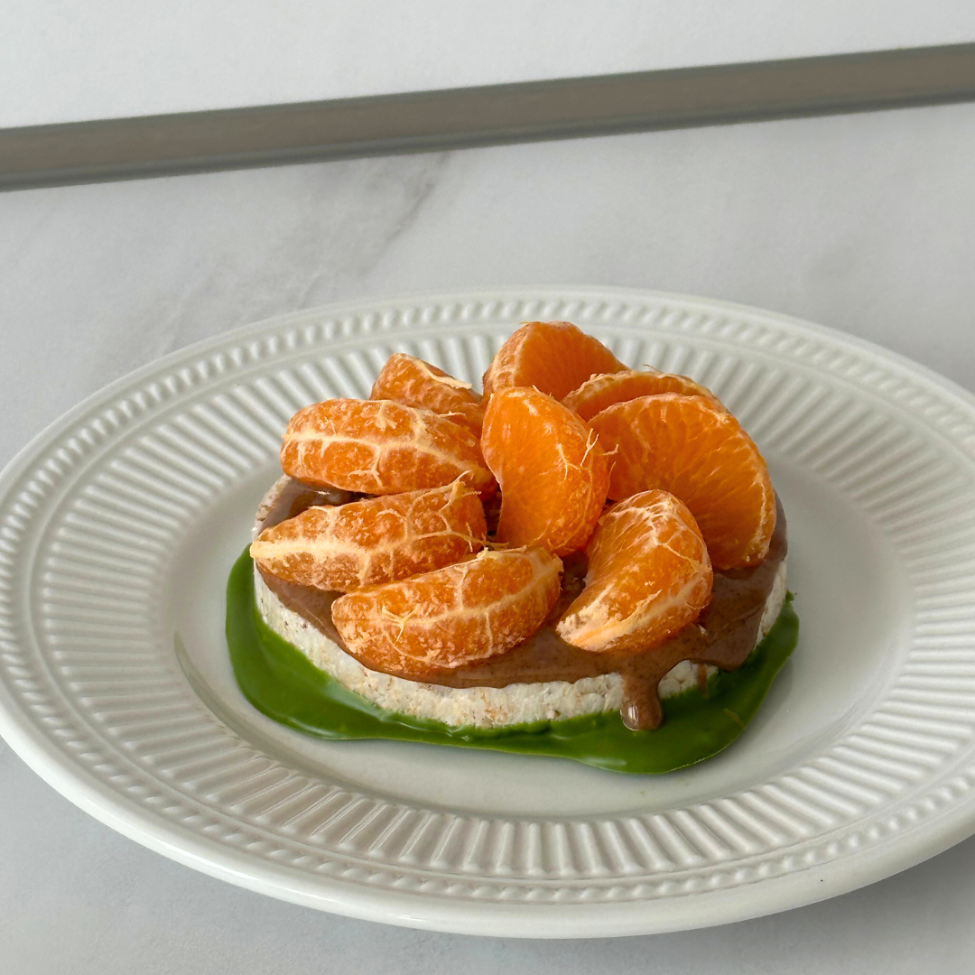 5-Minute Matcha Mandarin Crunch