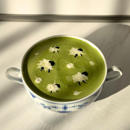 Sheep Field Matcha Latte