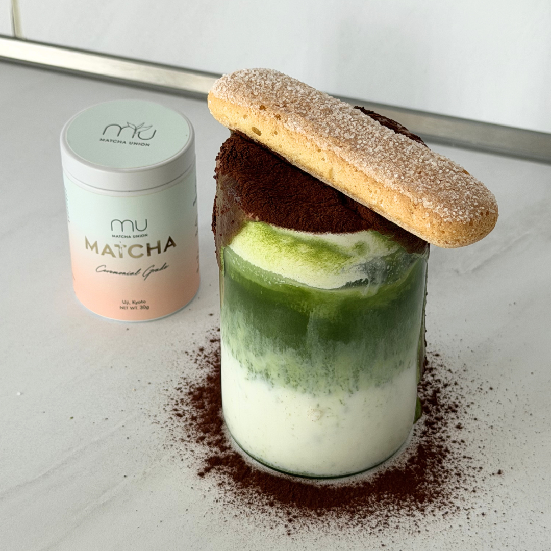 Tiramisu Matcha Latte