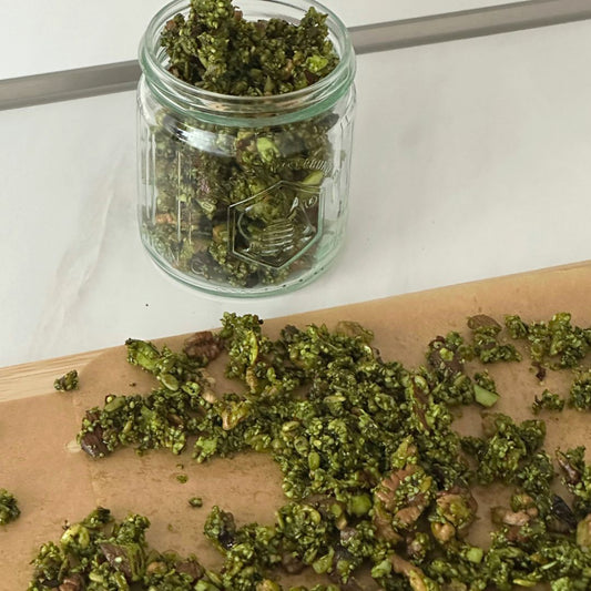 No-bake Matcha Granola